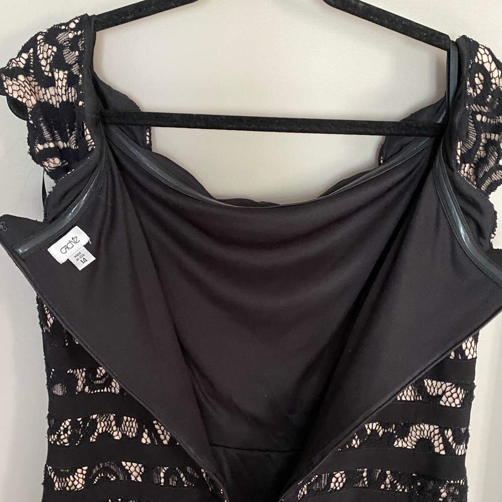 Evening dress by Cache , size 14.  Excellent condition, worn once - Picture 6 of 7